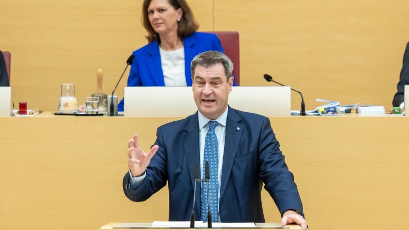 Regierungserklärung von Ministerpräsident Dr. Markus Söder