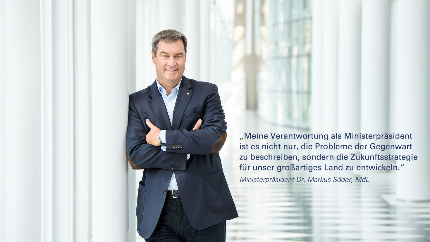 Bayerns Ministerpraesident Dr. Markus Soeder